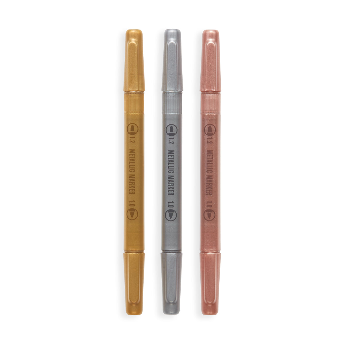 Modern Trio Dual Tip Metallic Markers ooly Online stores, we've got you  covered! Online shops, we've got you covered